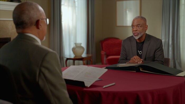 Host talking with LeVar Burton image